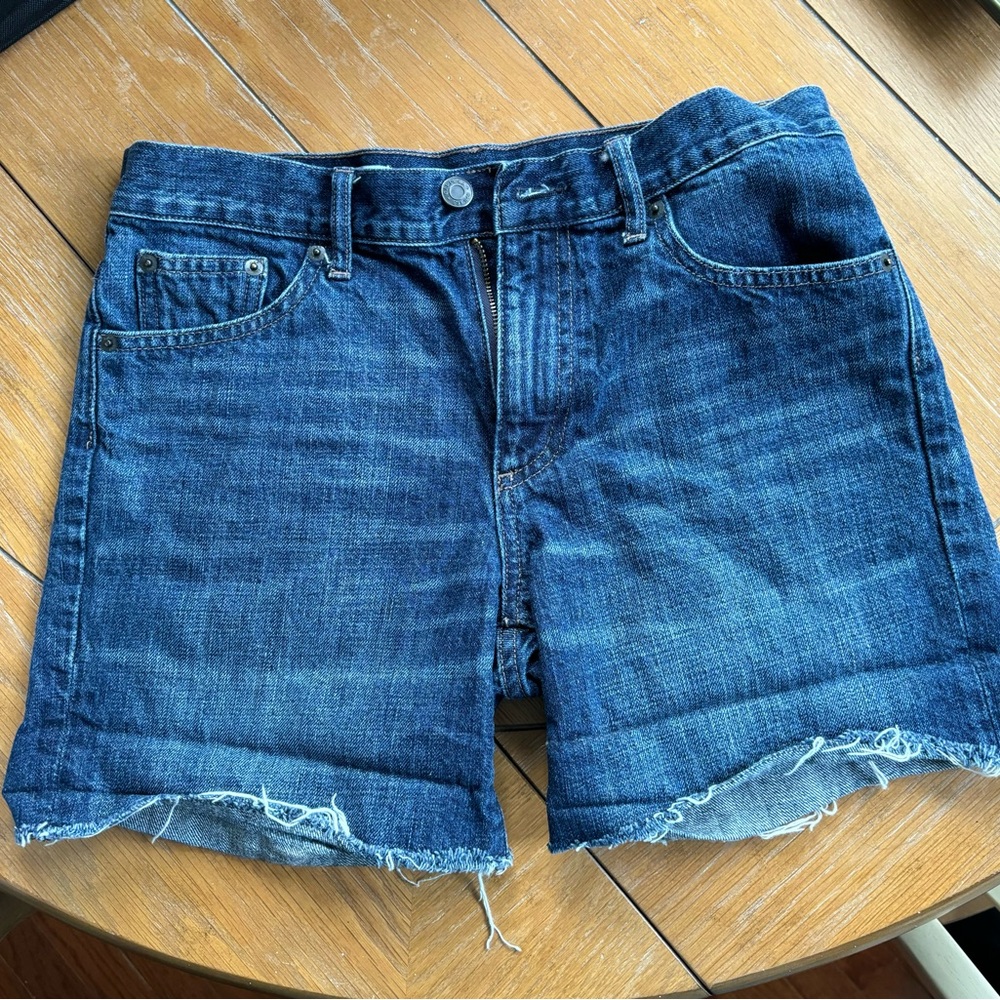 Gap Jean Boyfriend Shorts, 25”
